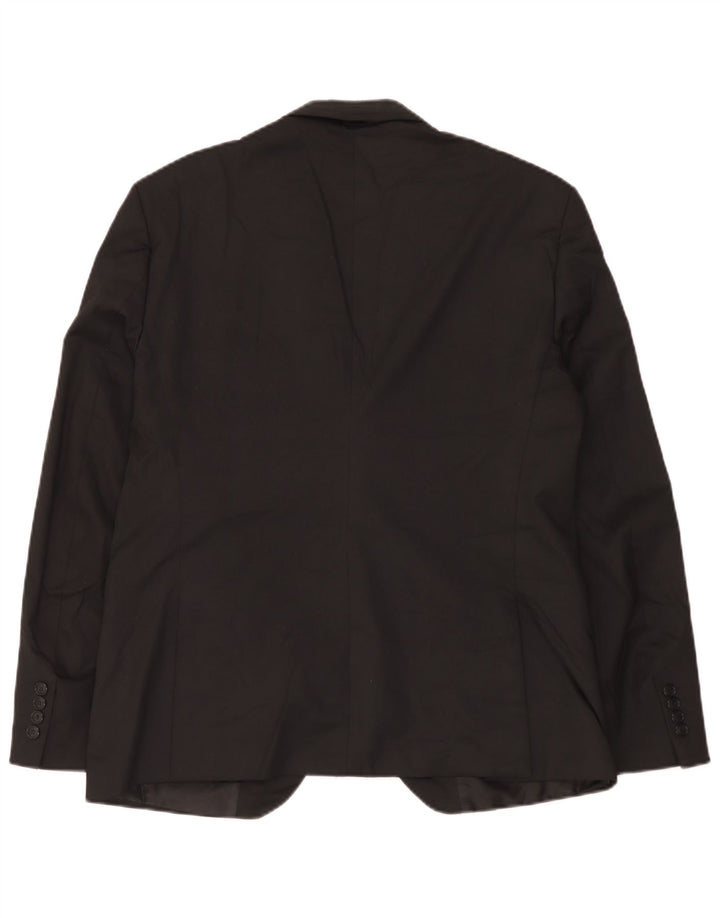 Giacca blazer da uomo a 1 bottone Zara EU 56 XL nera