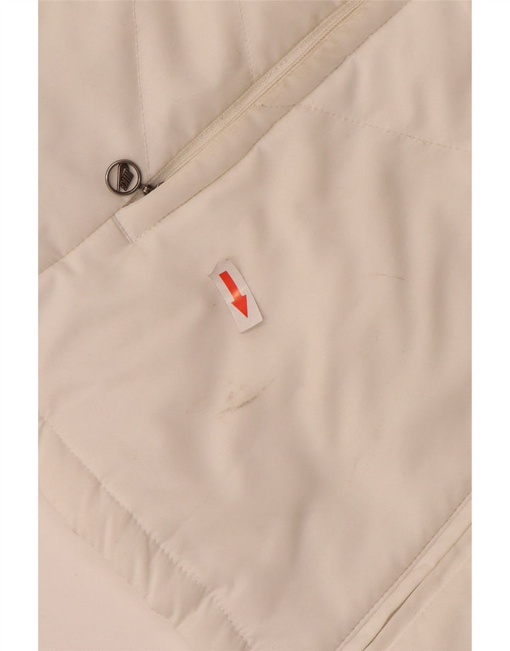 Giacca imbottita da donna Nike UK 12 poliestere bianco medio
