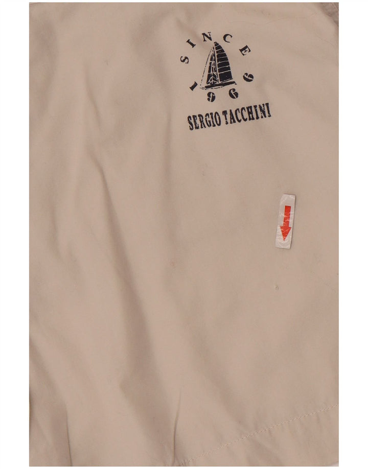 Pantaloncini casual da donna Sergio Tacchini IT 42 Medium W30 Cotone bianco