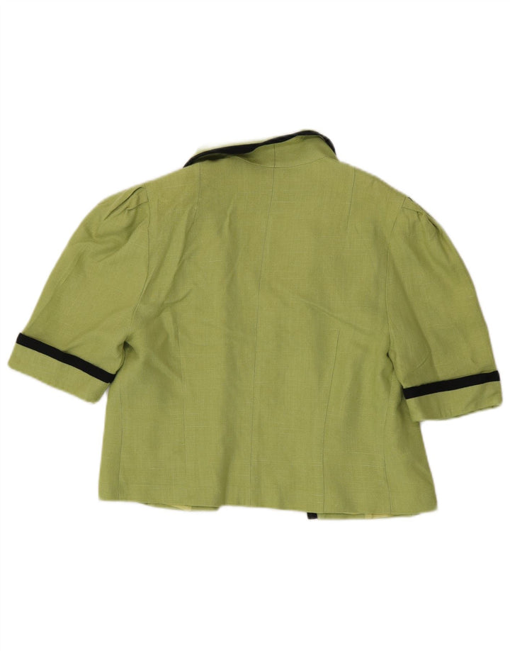 Top Bolero da donna Hardob UK 12 Viscosa verde medio