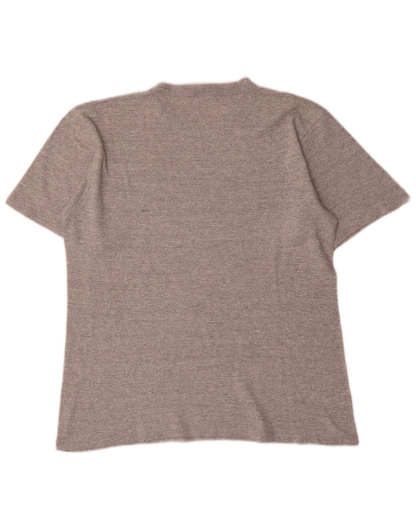 T-shirt grafica da donna Champion Top UK 14 Cotone grigio medio