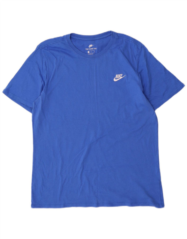 T-shirt da uomo Nike Top Large in cotone blu
