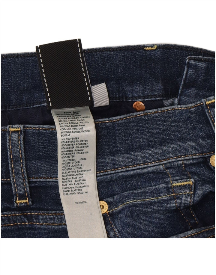 7 For All Mankind Jeans Bootcut da donna W28 L34 Cotone blu