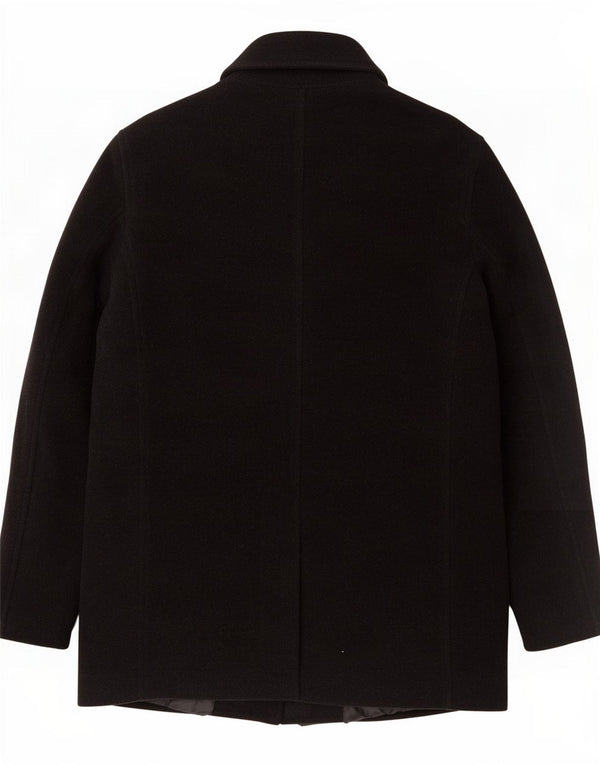 Cappotto Zara da uomo UK 42 XL lana nera
