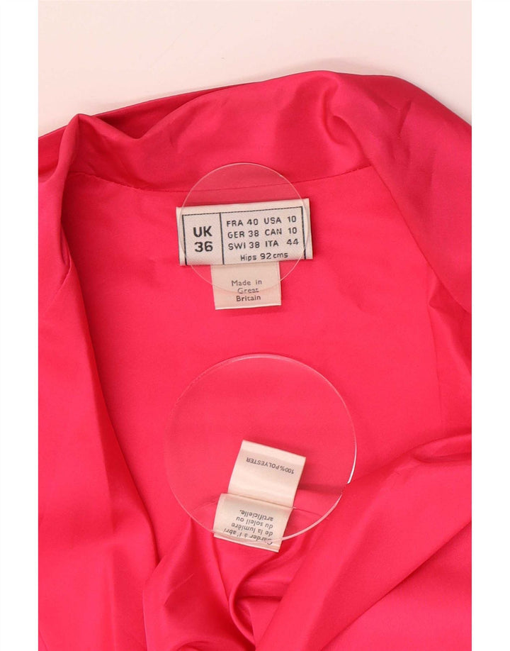 Camicetta a maniche lunghe da donna Frank Usher IT 44 Poliestere rosa medio