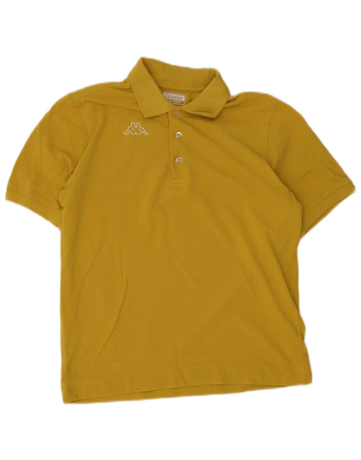 Polo Kappa Uomo Giallo Medio