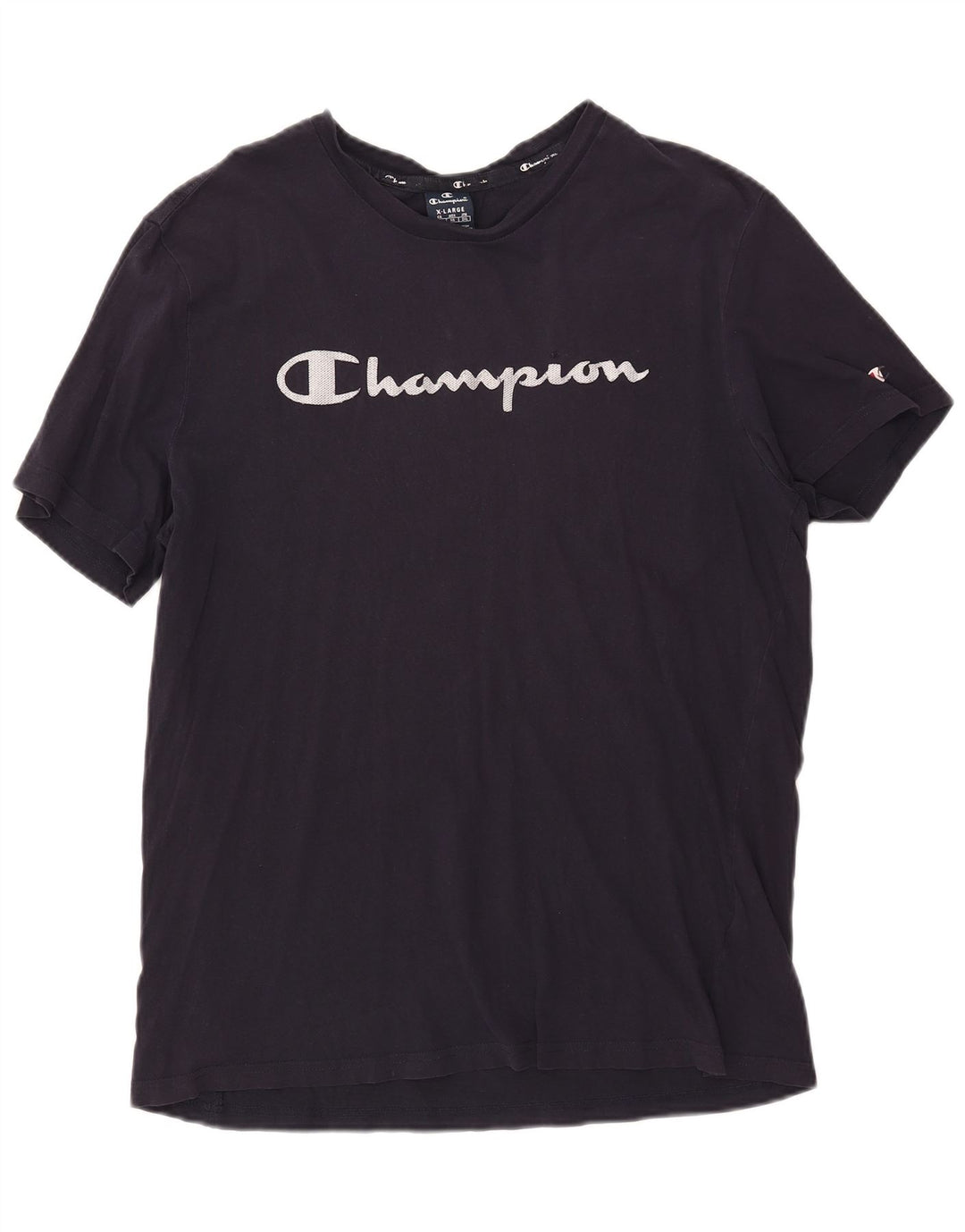 T-shirt grafica da uomo Champion Top XL Blu navy