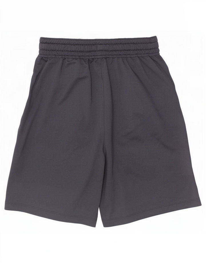 Pantaloncini sportivi grafici da ragazzo Under Armour 7-8 anni piccoli in poliestere nero