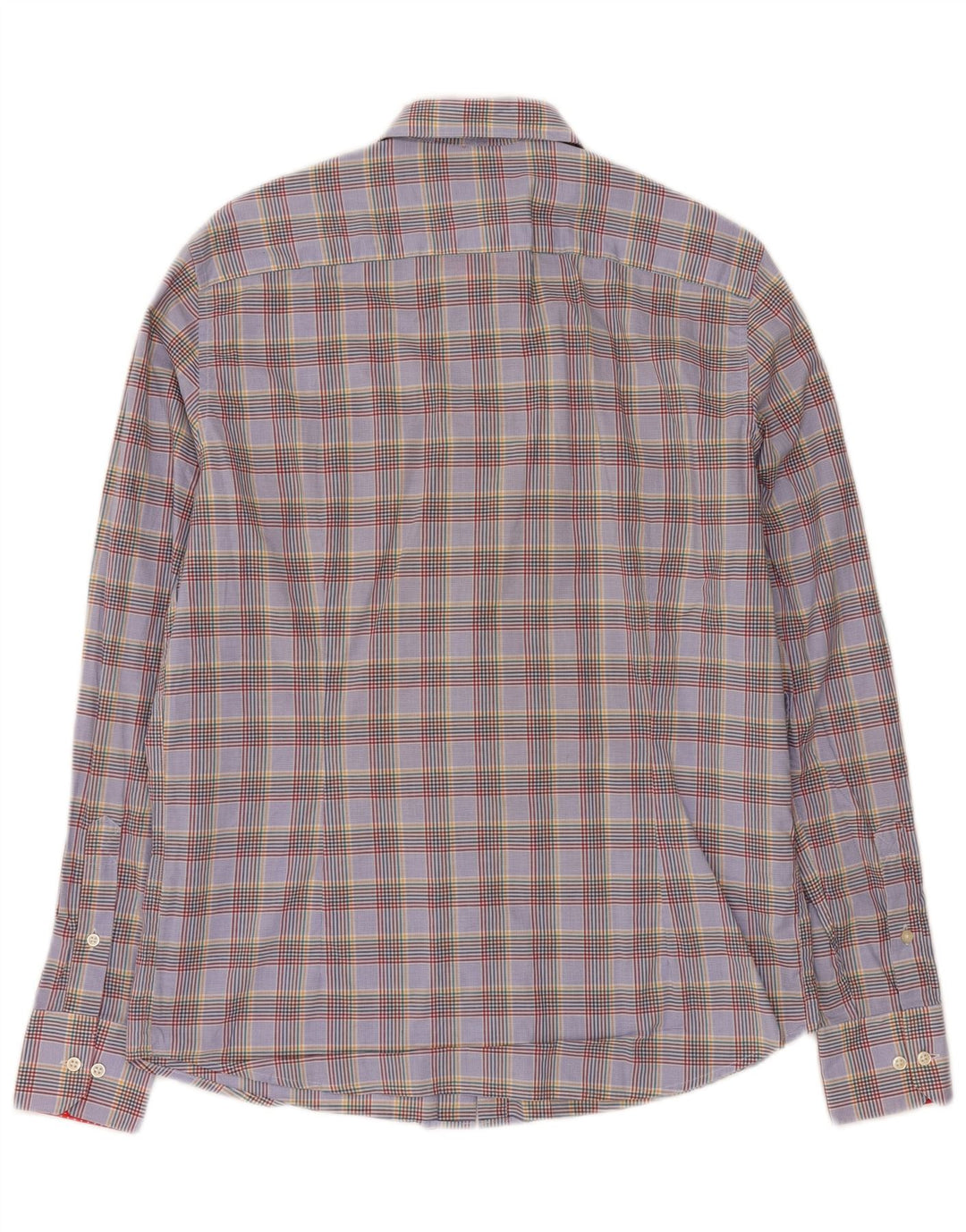 BARBOUR Camicia sartoriale da uomo a quadri medi multicolore