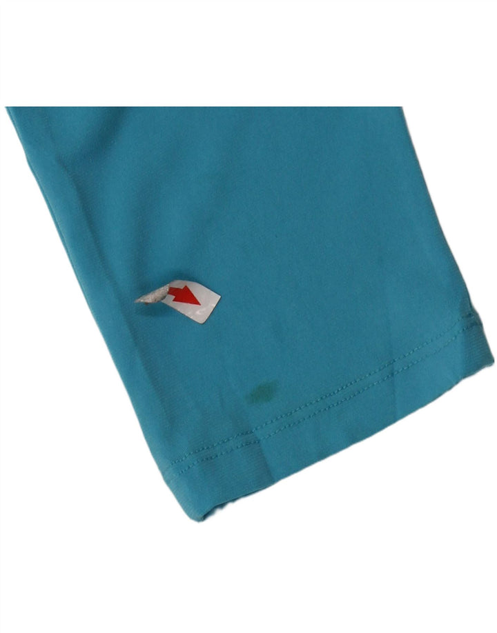 MICHAEL KORS Camicetta a maniche lunghe da donna UK 18 XL Poliestere blu