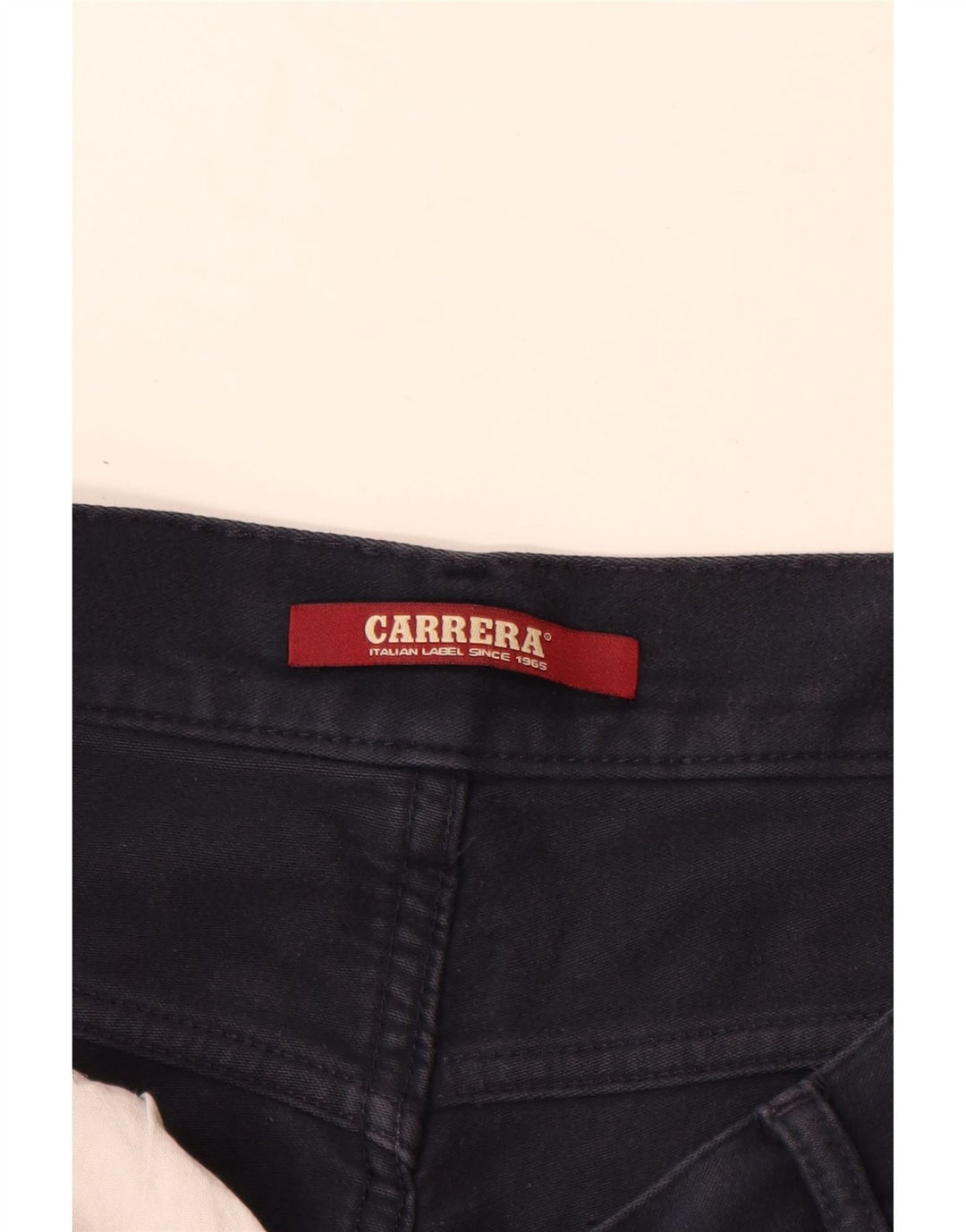 Pantaloni casual dritti da uomo Carrera W34 L28 neri