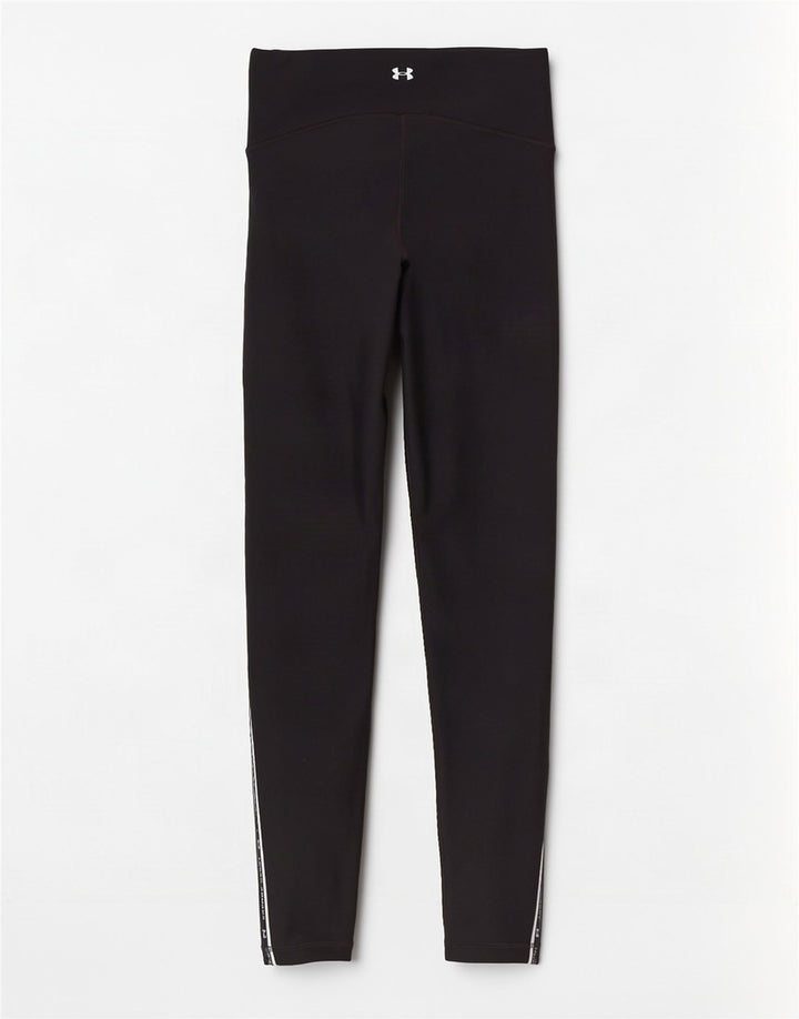 Leggings grafici da donna Under Armour Heat Gear UK 10 piccoli poliestere nero