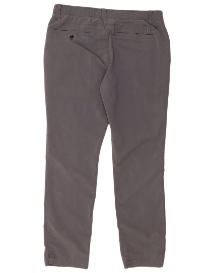 Pantaloni chino slim da uomo UNDER ARMOUR W36 L32 Grigi