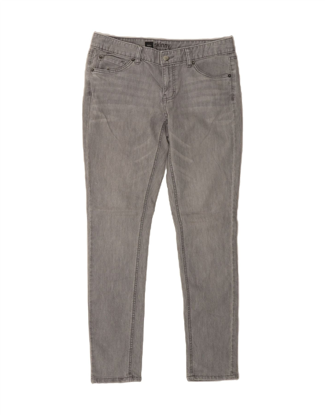 MOSSIMO Womens Skinny Jeans US 10 Large W34 L32 Grey Cotton Vintage Mossimo and Second-Hand Mossimo from Messina Hembry 