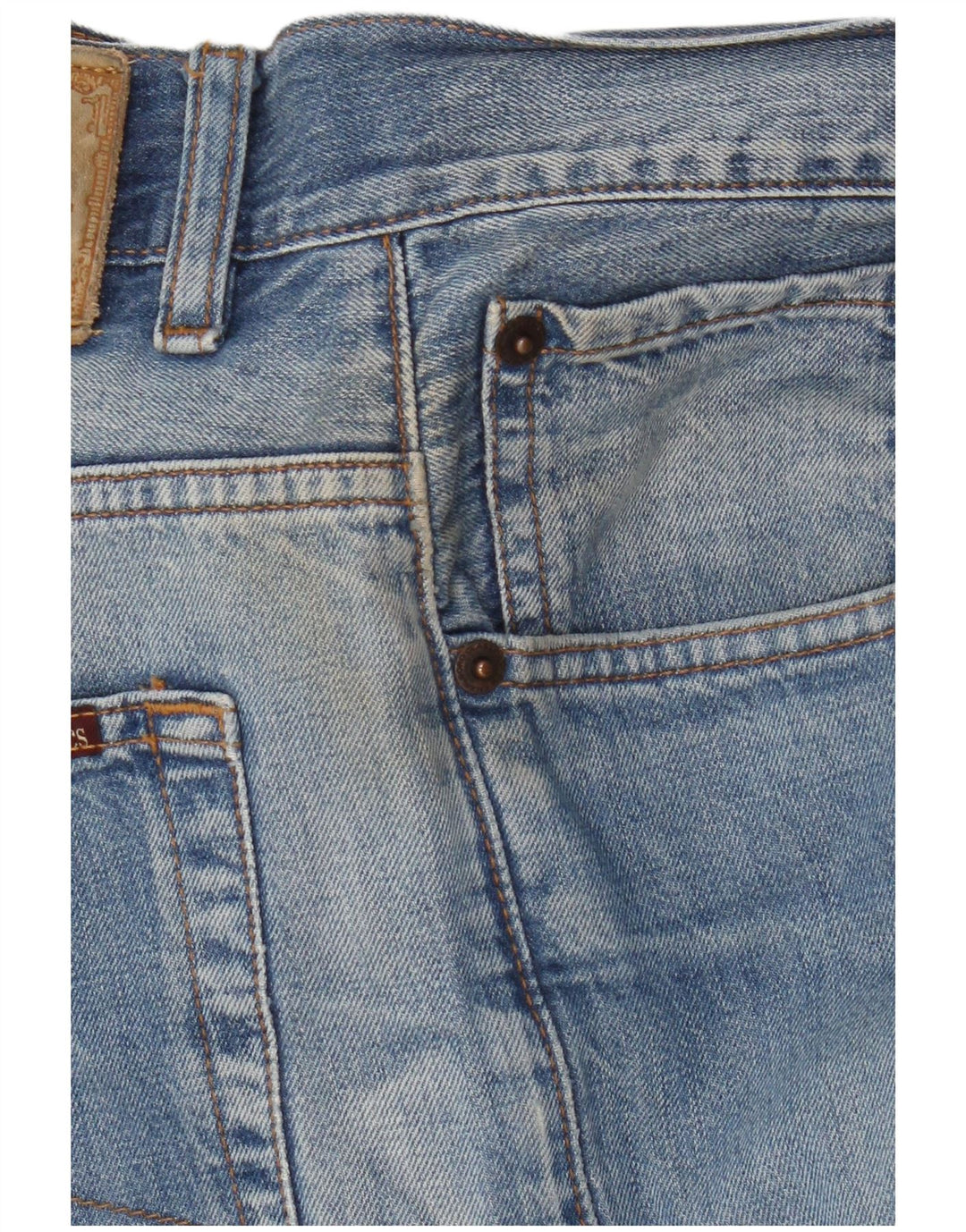 Jeans dritti da uomo Marlboro Classics W36 L34 cotone blu
