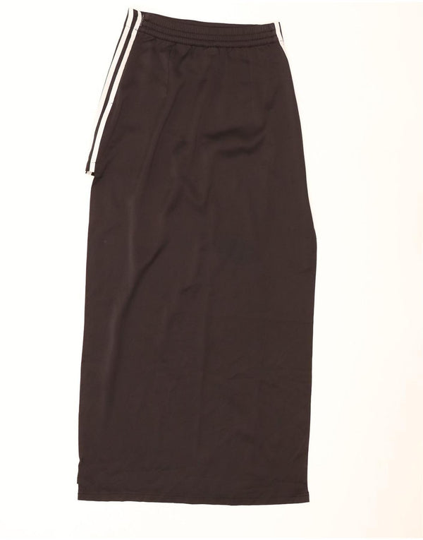 Gonna lunga Adidas da donna a vita alta UK 8 Small W28 Black Colourblock