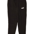 Pantaloni da tuta da uomo PUMA grandi in cotone nero