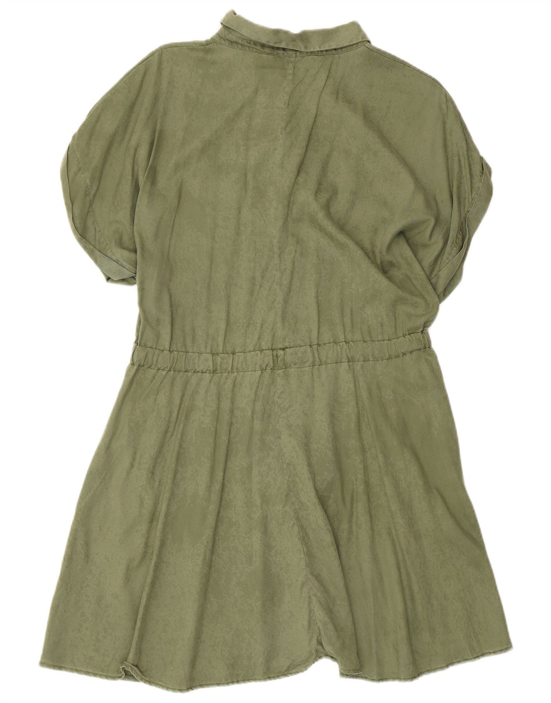 Abito basic da donna Zara UK 14 grande color cachi