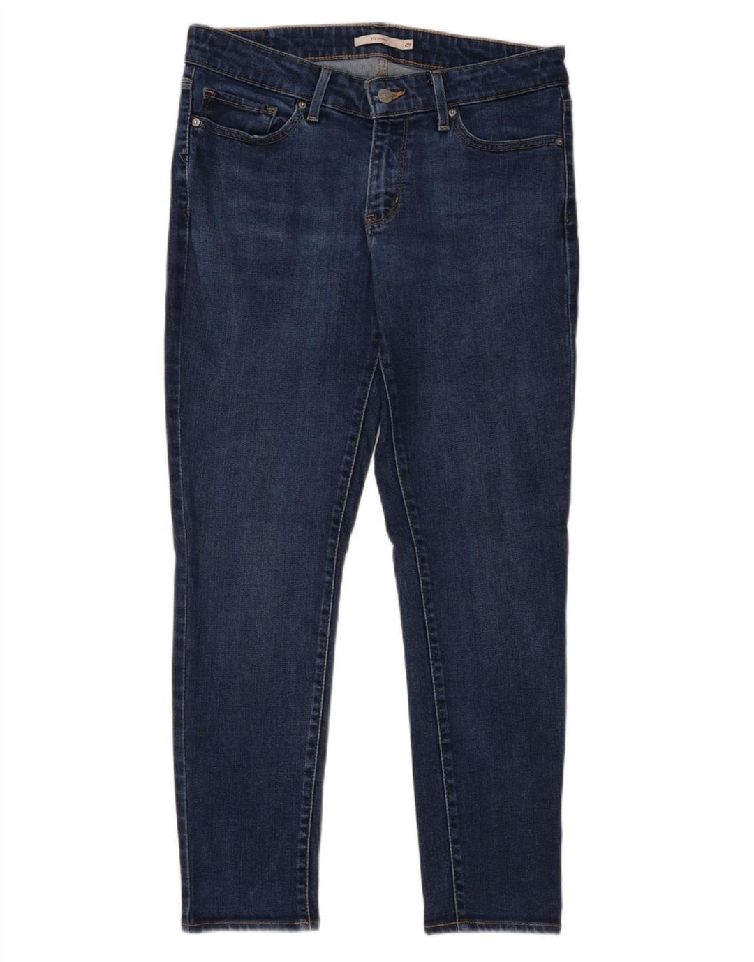 LEVI'S Jeans skinny 711 da donna W29 L30 Lyocell blu