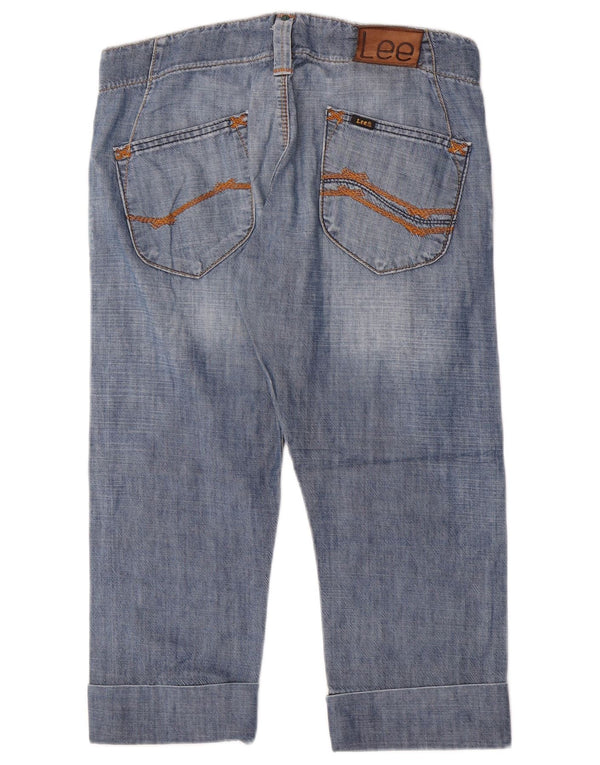 Jeans Lee Key West Capri da donna W29 L21 cotone blu