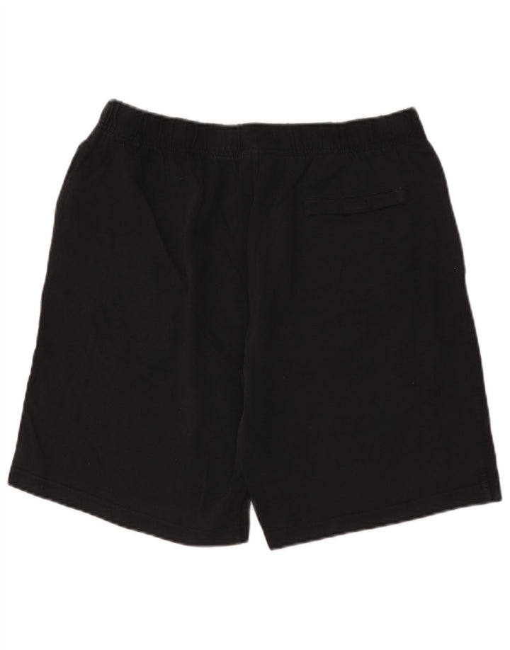 Pantaloncini sportivi Nike da uomo grandi in cotone nero