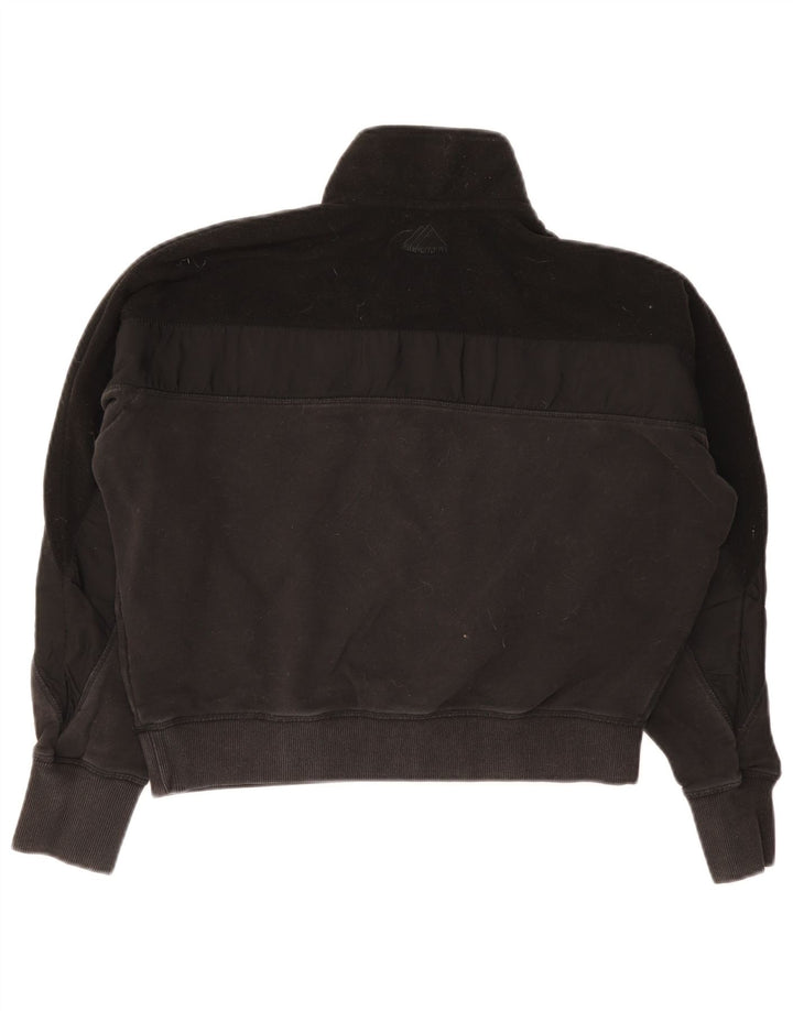 Felpa corta da donna oversize Superdry, taglia UK 12, media, nera