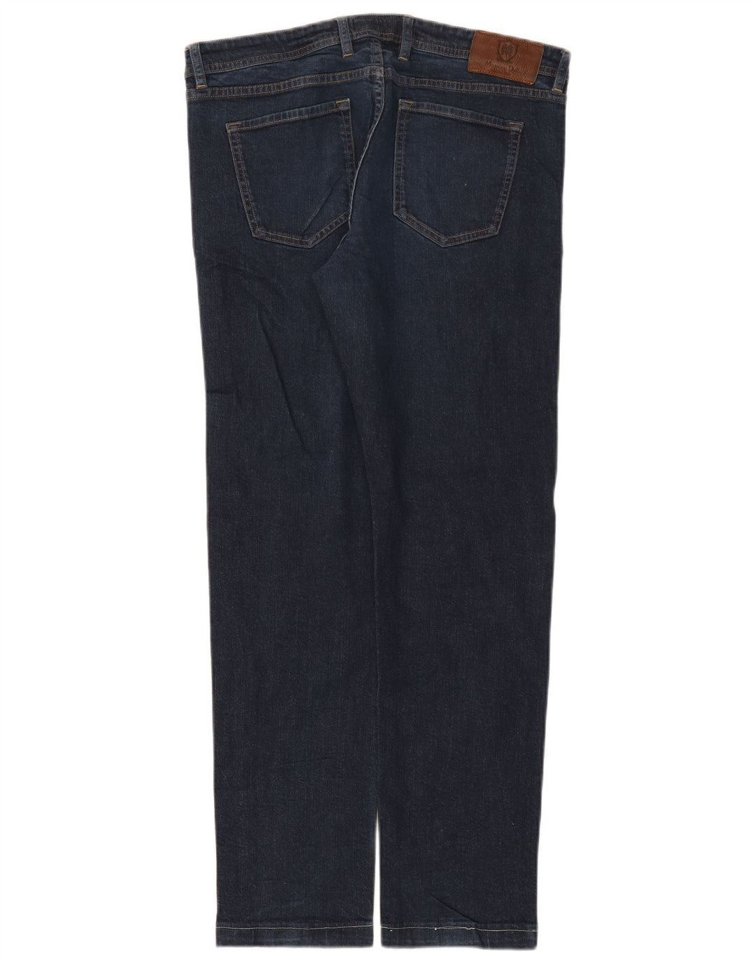 Jeans dritti da donna Massimo Dutti EU 44 Large W34 L29 Blu navy