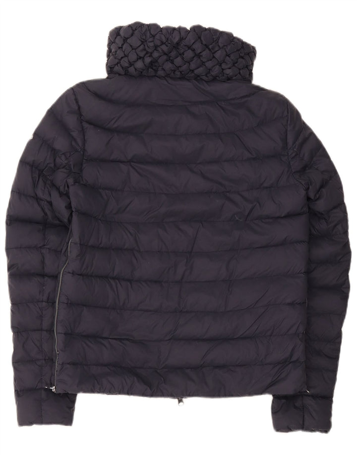Giacca Imbottita Donna Armani Jeans IT 42 Blu Navy Medio