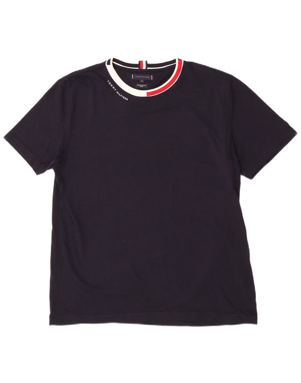 Maglietta da uomo Tommy Hilfiger Top 2XL Blu navy
