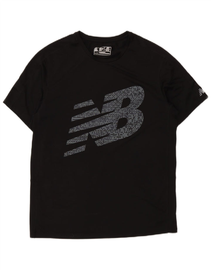 Maglietta grafica da uomo New Balance, colore nero medio