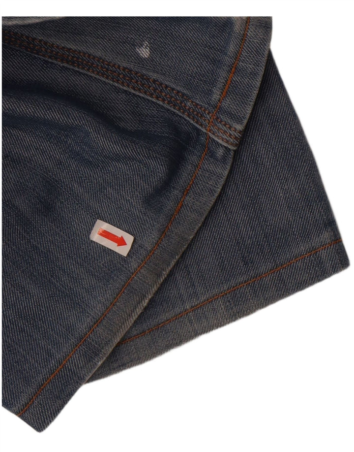 Levi's Uomo 514 Slim Jeans dritti W36 L29 Cotone Blu