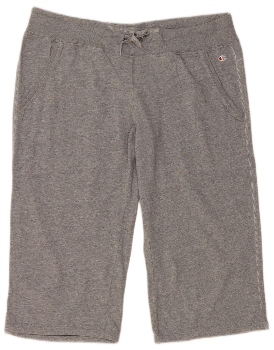 CHAMPION Pantaloncini sportivi Bermuda Heritage Classics da donna UK 16 Large Grigio