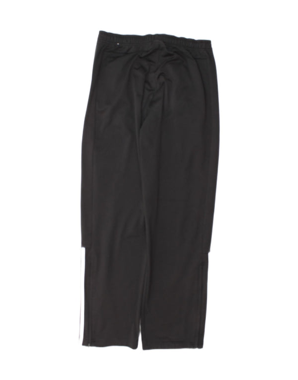 Adidas Mens Tracksuit Trousers Medium Black Polyester