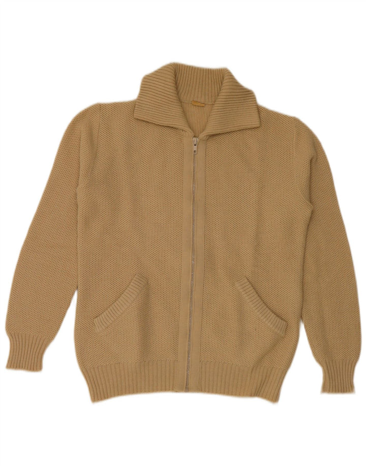 Maglione cardigan da uomo Gordon Poliestere beige medio