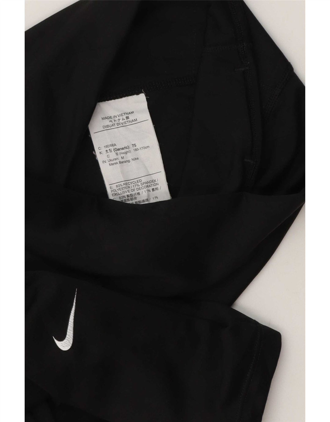 Leggings Nike da donna UK 12 medio nero poliestere