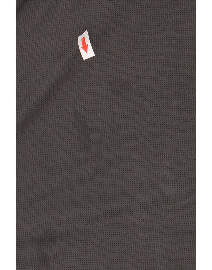 T-shirt grafica da uomo PUMA Top in poliestere geometrico grigio medio