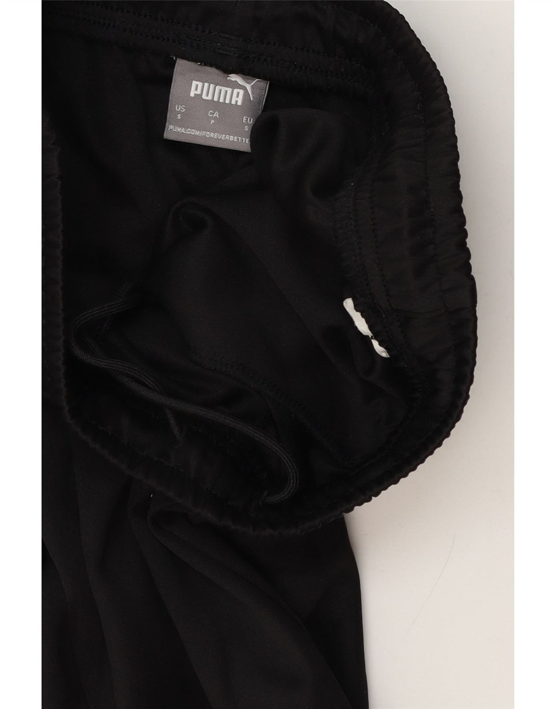 Pantaloni da tuta da uomo Puma Small in poliestere color block nero