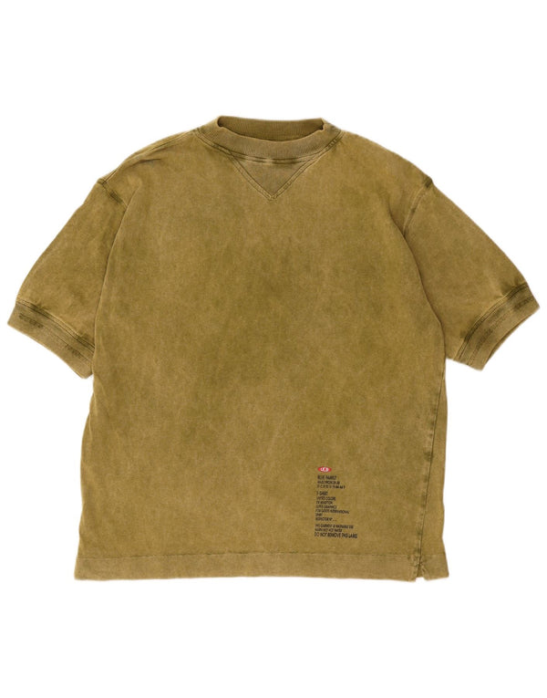 T-shirt da uomo Benetton Top Large verde
