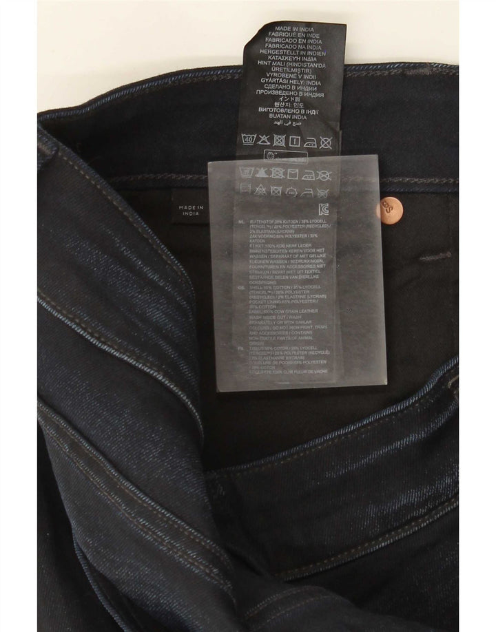 Jeans slim da uomo G-Star 3301 W36 L30 cotone blu navy