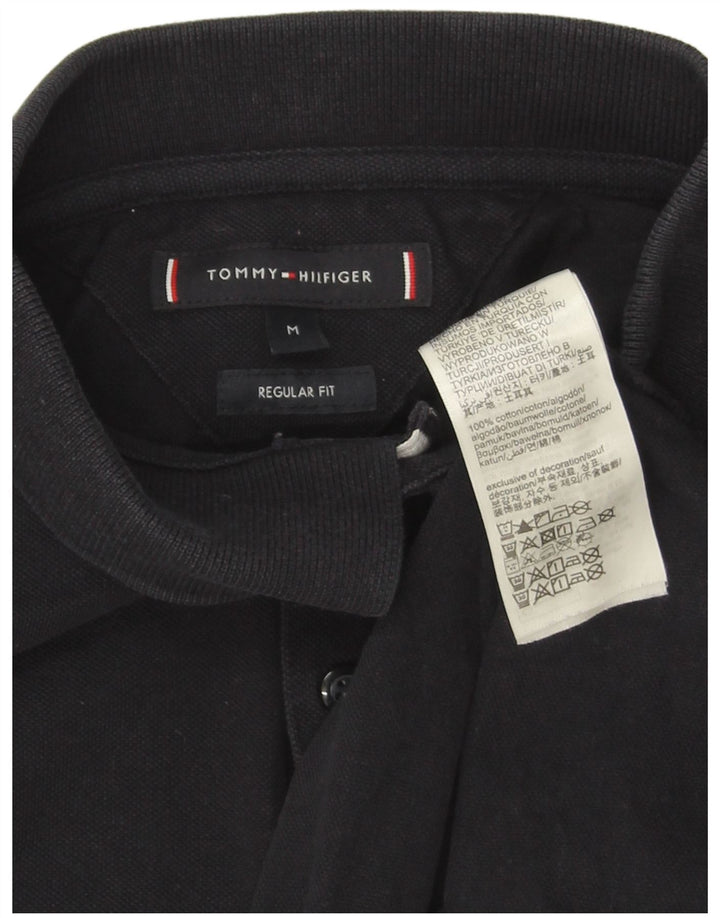 Polo da uomo vestibilità regolare Tommy Hilfiger cotone medio blu navy
