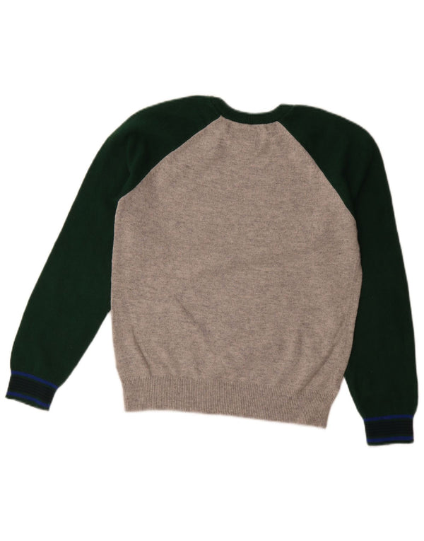 Maglione maglione girocollo da ragazzo Gap 11-12 anni XL in cotone color block grigio