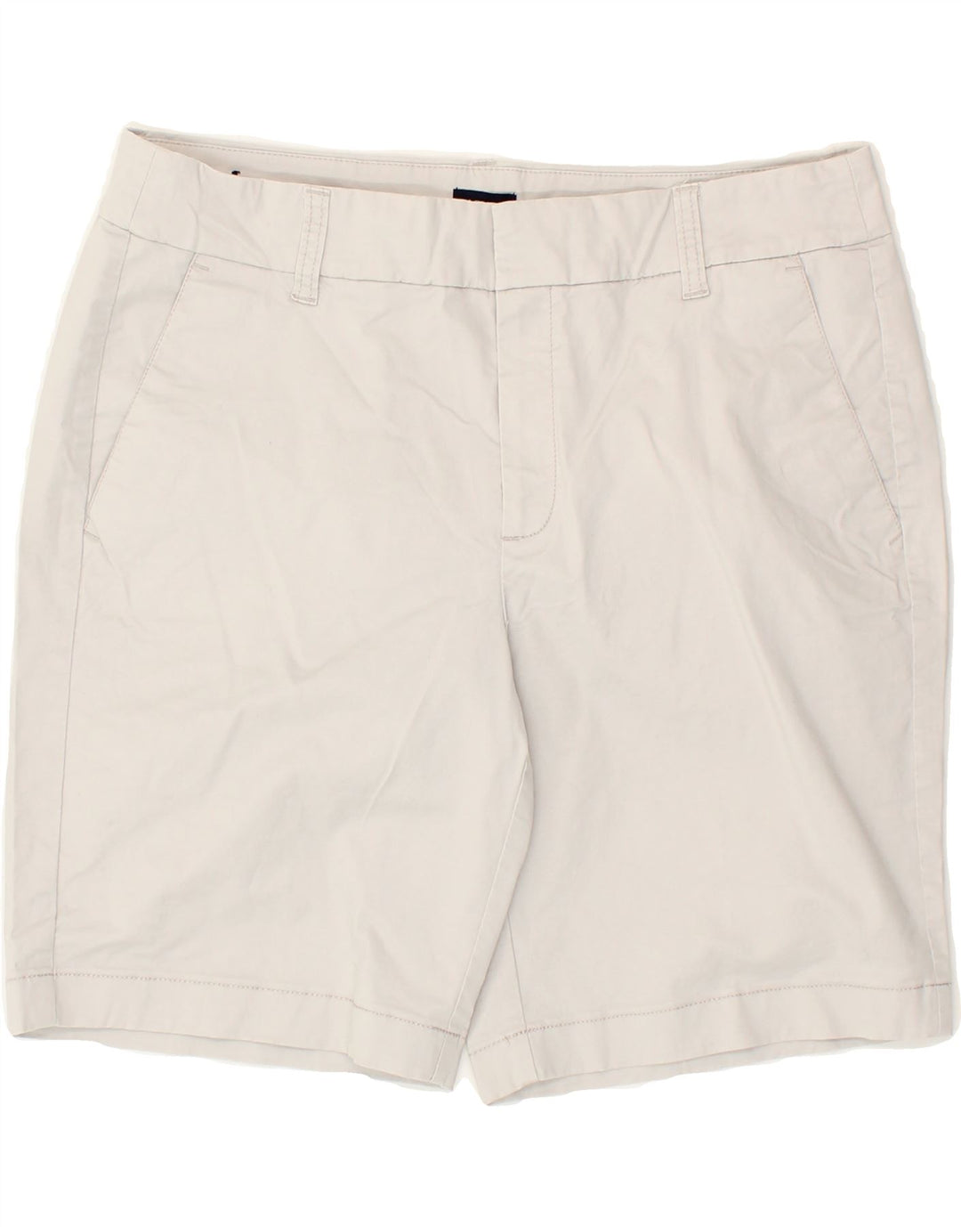 J. CREW Womens Chino Shorts US 10 Large W34  Grey Cotton Vintage J. Crew and Second-Hand J. Crew from Messina Hembry 