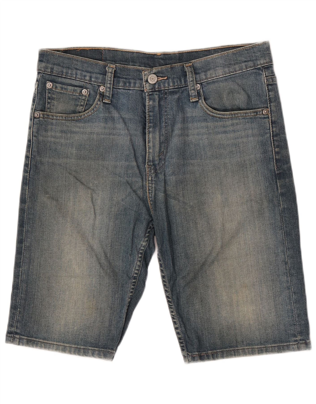 Pantaloncini di jeans Levi's 508 da uomo W30 in cotone blu medio
