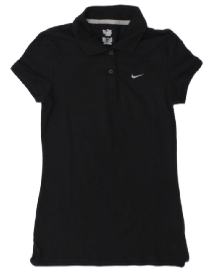 Polo Nike Donna UK 8/10 Small Nera