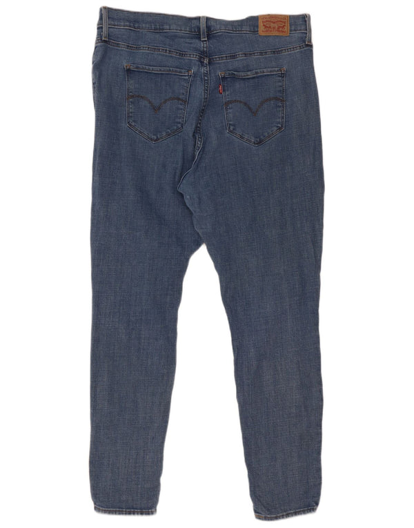 Levi's Donna 721 Jeans skinny a vita alta US 16 2XL W36 L30 Cotone blu