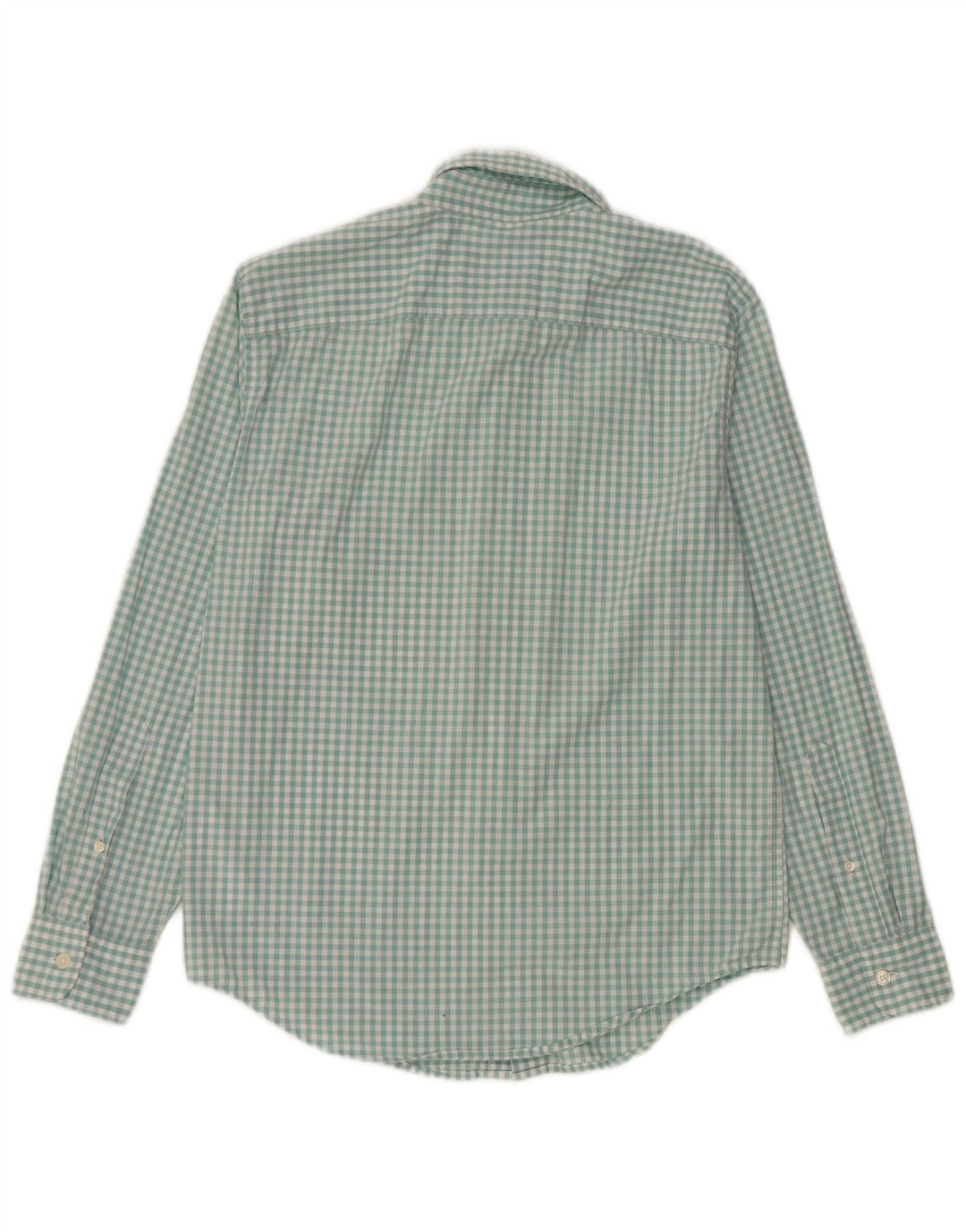 Camicia da uomo Abercrombie & Fitch piccola in cotone a quadretti verdi