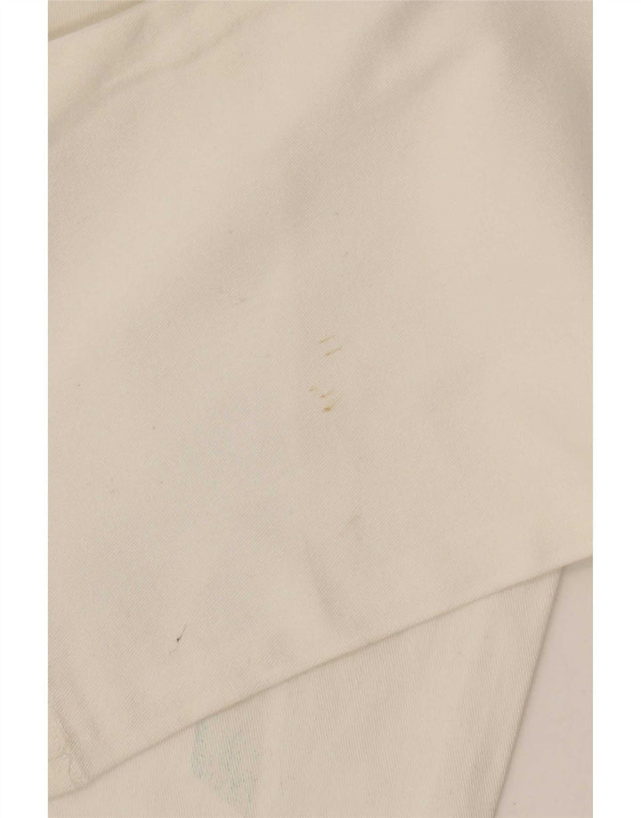 Jeans dritti con grafica Krizia da donna W30 L29 bianchi