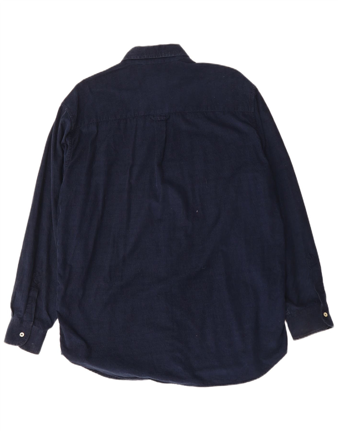 Camicia da uomo in velluto a coste CARRERA taglia 41/42 grande cotone blu navy