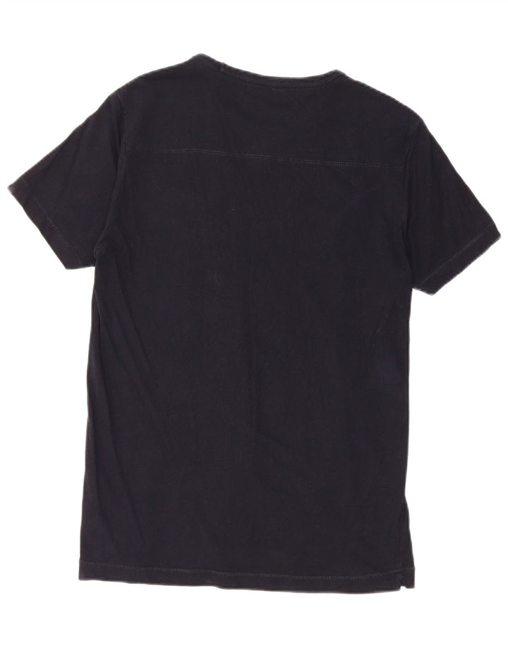 T-shirt da uomo French Connection Top piccola in cotone nero