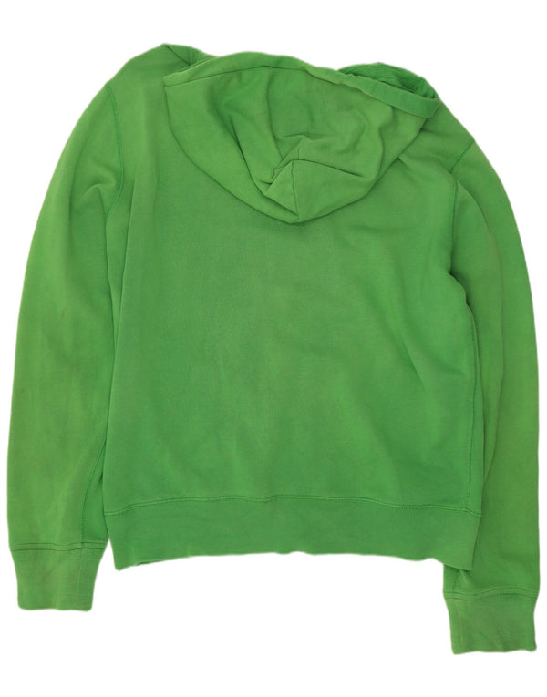 Polo Ralph Lauren Maglione con cappuccio e zip da uomo di grandi dimensioni in cotone verde